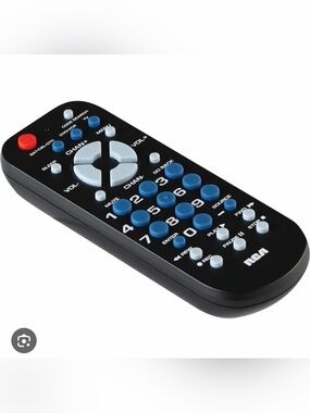 New RCA Black & Blue Universal Remote Control
